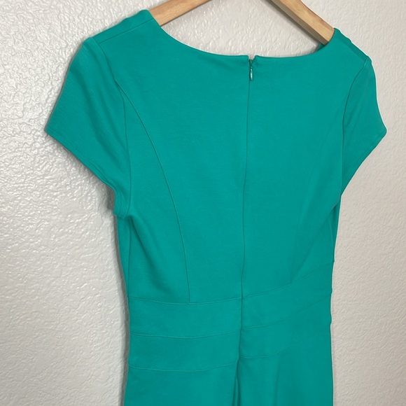 WHITE HOUSE BLACK MARKET Dress | Turquoise | Size 2 - Picture 7 of 10